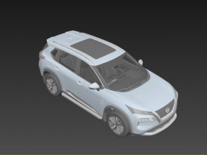 Nissan X Trail 2023 Modello 3D