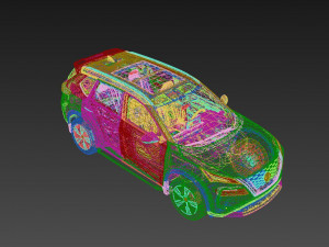 Nissan X Trail 2023 Modello 3D