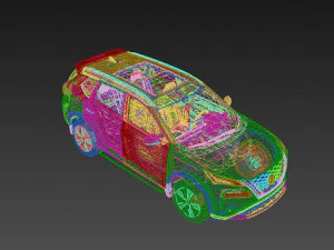 Nissan X Trail 2023 3D Model