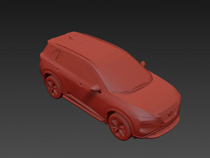 Nissan X Trail 2023 Modello 3D