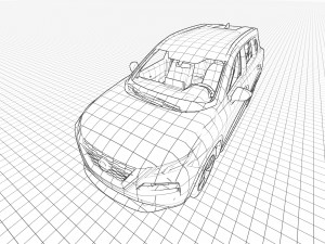 Nissan X Trail 2023 Modello 3D