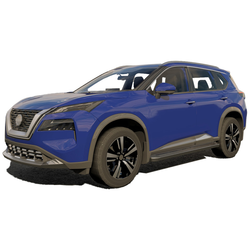 Nissan X Trail 2023 Modello 3D .c4d .max .obj .3ds .fbx .stl .blend 