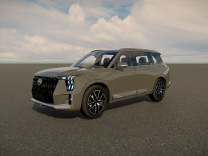 GAC Trumpchi GS8 Hybrid 2022 Model 3D
