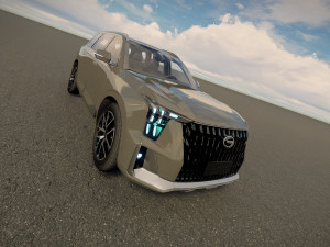 GAC Trumpchi GS8 Hybrid 2022 Model 3D