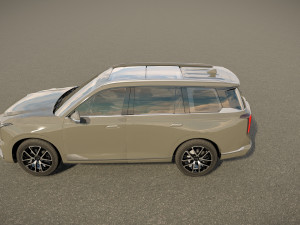 GAC Trumpchi GS8 Hybrid 2022 Model 3D