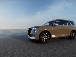 GAC Trumpchi GS8 Hybrid 2022 Model 3D