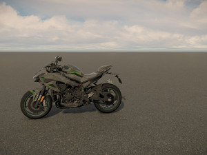 Kawasaki Z H2 3D-Modell
