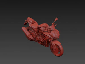 Kawasaki Z H2 3D Model in Motorcycle 440621 | 3DExport