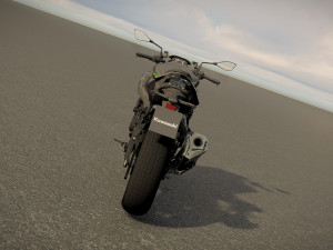Kawasaki Z H2 3D-Modell