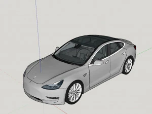Tesla Model 3 3D Model