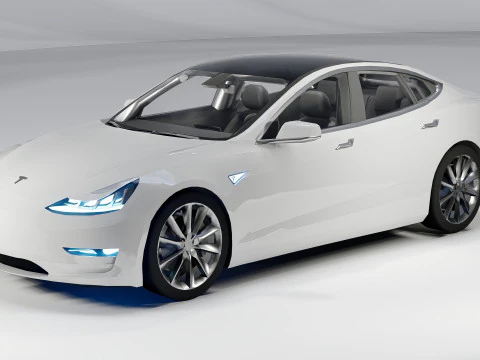 Tesla Model 3 3D Model
