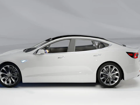 Tesla Model 3 3D Model