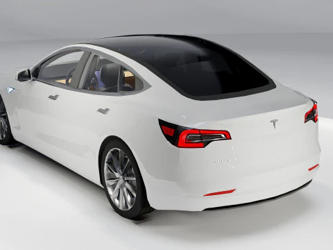 Tesla Model 3 3D Model