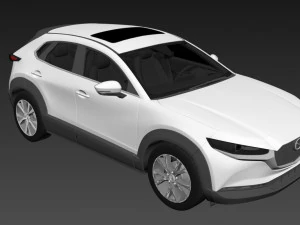 Mazda CX-30 2023 3D Model