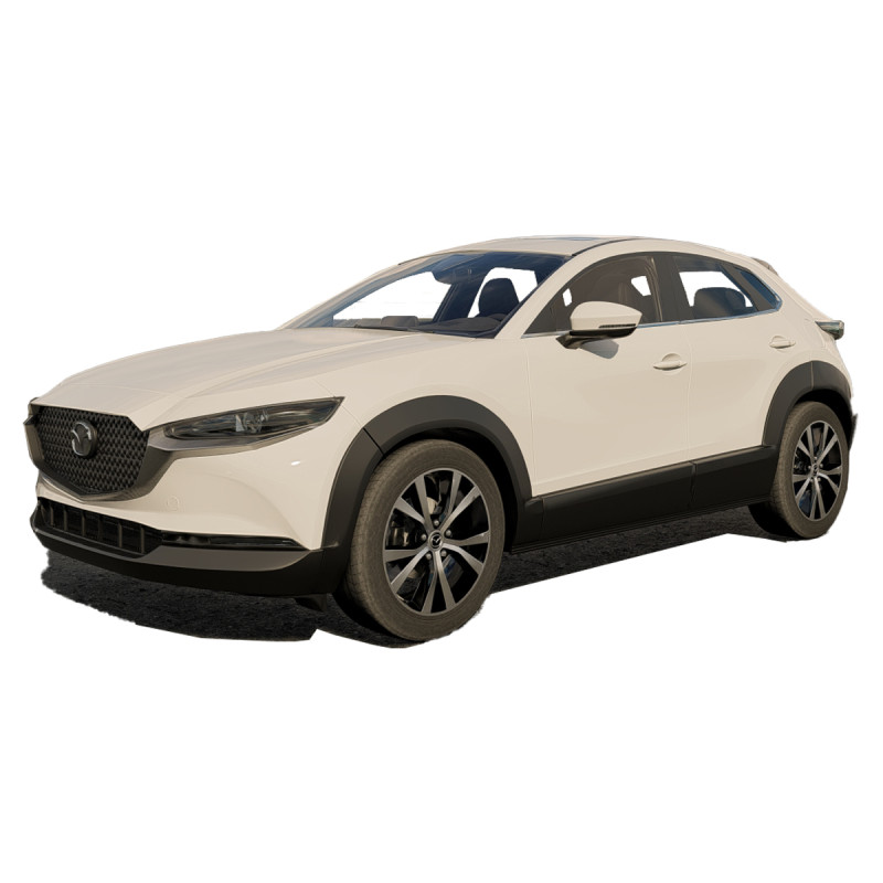 Mazda CX-30 2023 3D Model .c4d .max .obj .3ds .fbx .stl .blend 