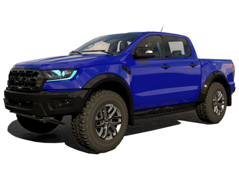 Fo rd Ranger Raptor Modelo 3D
