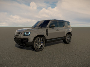 Land Rover Defender 110 2022 3D Model
