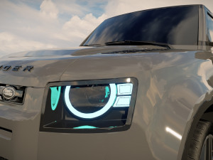 Land Rover Defender 110 2022 3D Model