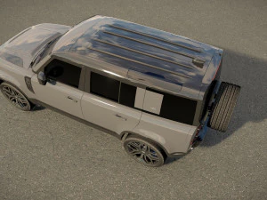 Land Rover Defender 110 2022 3D Model