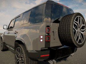 Land Rover Defender 110 2022 3D Model