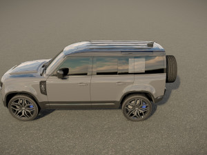 Land Rover Defender 110 2022 3D Model