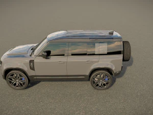 Land Rover Defender 110 2022 3D Model