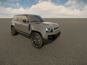 Land Rover Defender 110 2022 3D Model