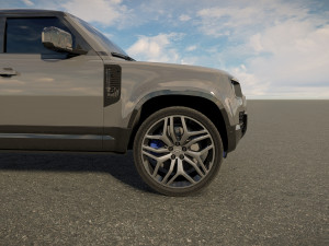 Land Rover Defender 110 2022 3D Model