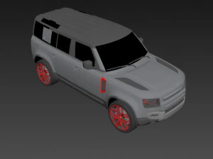 Land Rover Defender 110 2022 3D Model