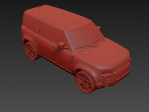 Land Rover Defender 110 2022 3D Model