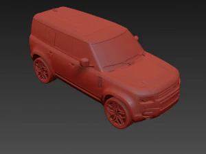 Land Rover Defender 110 2022 3D Model