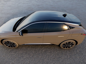 Citroen DS 4 2022 Model 3D