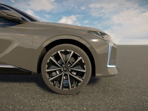 Citroen DS 4 2022 Model 3D