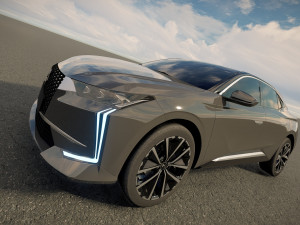Citroen DS 4 2022 Model 3D