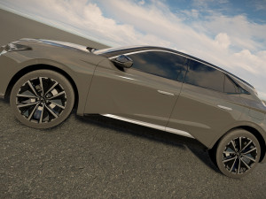 Citroen DS 4 2022 Model 3D