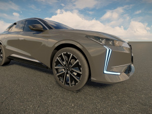 Citroen DS 4 2022 Model 3D