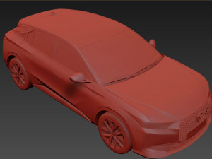 Citroen DS 4 2022 Model 3D