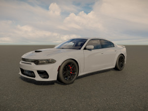 Dodge Charger SRT Hellcat 2022 3D Model