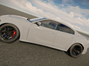 Dodge Charger SRT Hellcat 2022 3D Model
