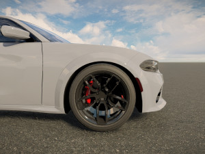 Dodge Charger SRT Hellcat 2022 3D Model
