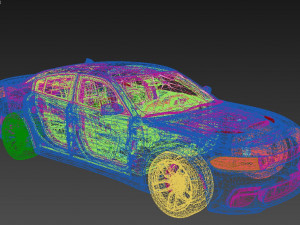Dodge Charger SRT Hellcat 2022 3D Model