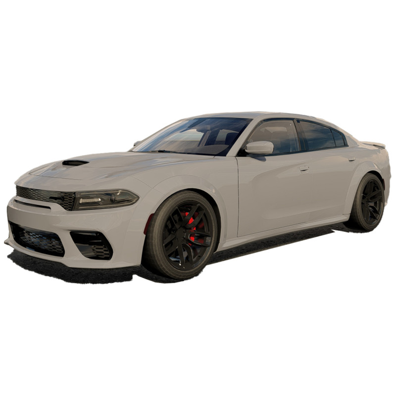 Dodge Charger SRT Hellcat 2022 3D Model .c4d .max .obj .3ds .fbx .stl .blend 