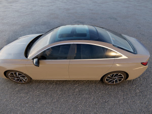 Citroen DS9 2022 Model 3D