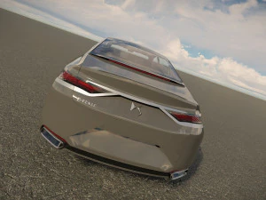 Citroen DS9 2022 3D Model