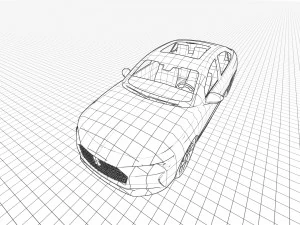 Citroen DS9 2022 3D Model