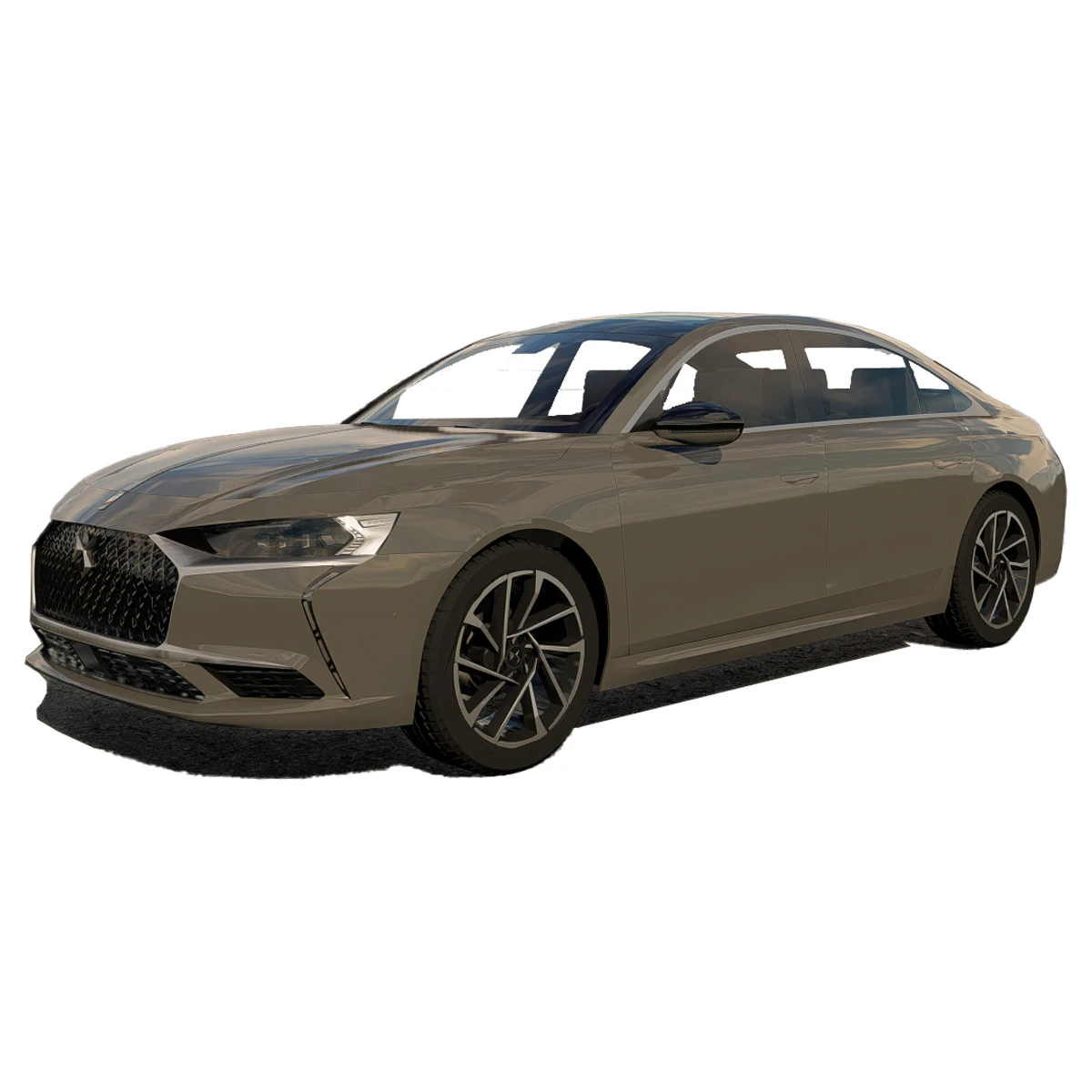 Citroen DS9 2022 3D Model .c4d .max .obj .3ds .fbx .stl .blend 