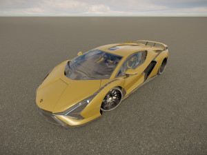 Lambo rghini sian 3D Model