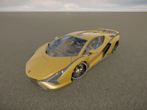 Lambo rghini sian 3D Model