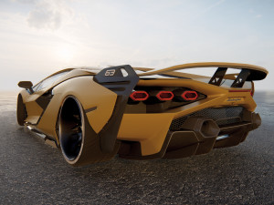 Lambo rghini sian 3D Model