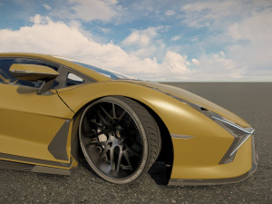 Lambo rghini sian 3D Model